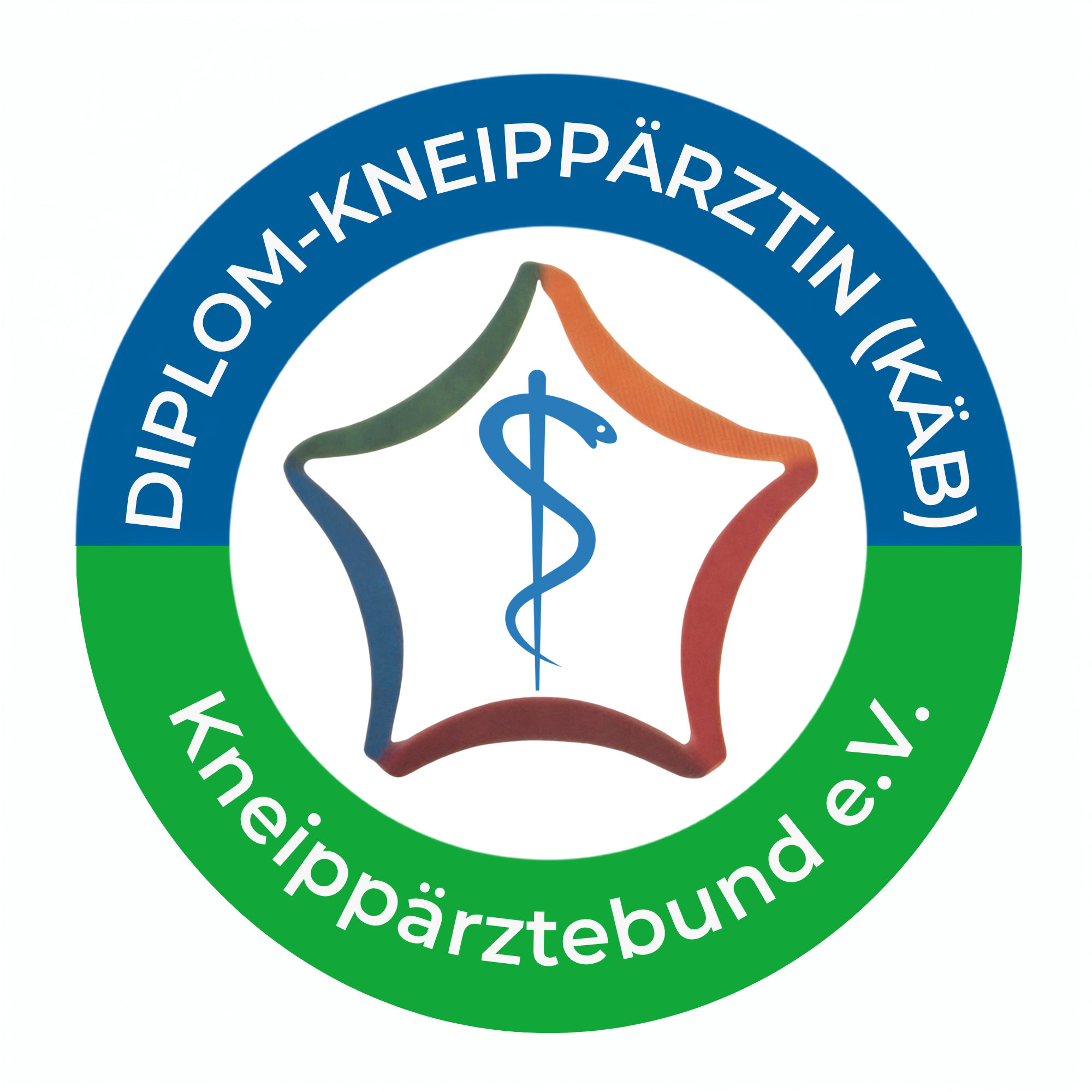 Siegel Diplom-Kneippärztin (KÄB), verliehen vom Kneippärztebund e.V.